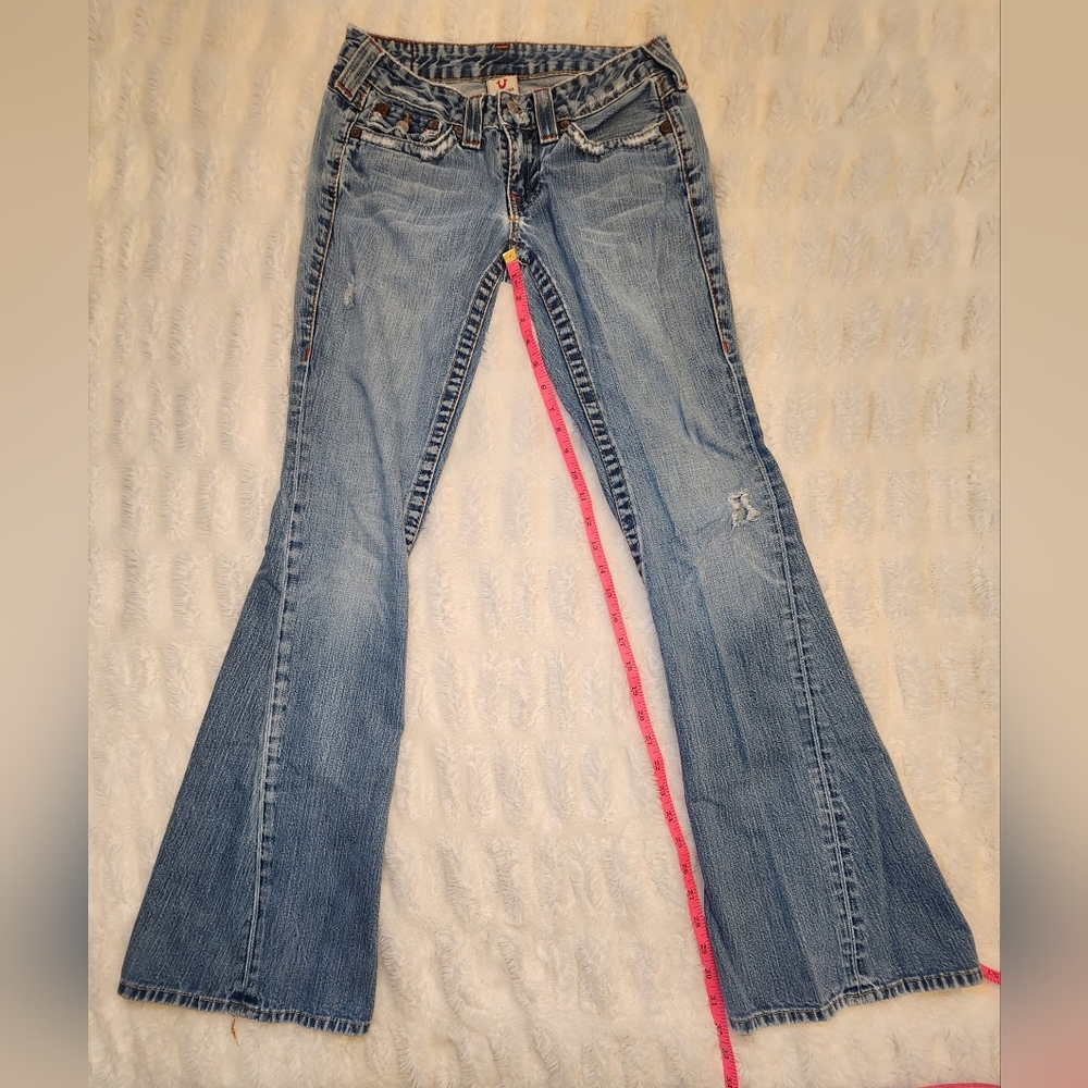 True Religion 28 Joey Jeans Distressed